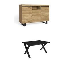 Conjunto Muebles de Salón, Mesa, Aparador
