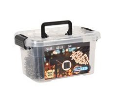 Well Home Cadena de Luz LED Solar con 400 Bombillas