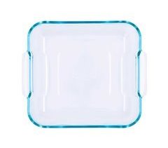 Fuente de horno Classic Pyrex cuadrada con asas vidrio