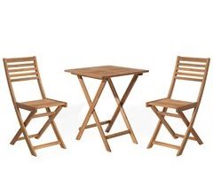 Beliani Conjunto de balcón FIJI