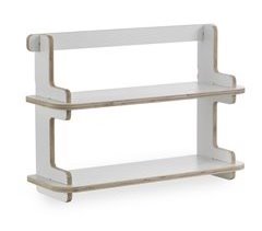 Estantería de madera contrachapada