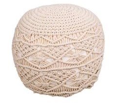 Puff de algodón trenzado
