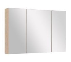 Armario de Espejo Melamina de Madera, Vidrio kleankin