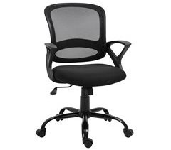 Silla de Oficina Espuma, Nylon, PP, Metal y Malla Vinsetto