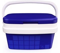Nevera Portátil con Asa Rígida - Capacidad 16L