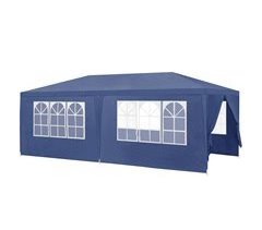 Carpa Pabellón para jardín Wedau metal 600x300