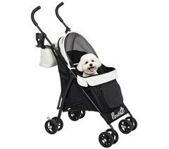 Cochecito para Perros Acero, Tela Oxford PawHut