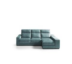 Chaise longue 4 plazas con 3 puffs FULL