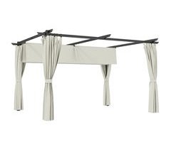Pérgola Metal, Poliéster Outsunny