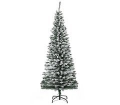 Árbol de Navidad Plástico, Metal HOMCOM, hogar - decoración