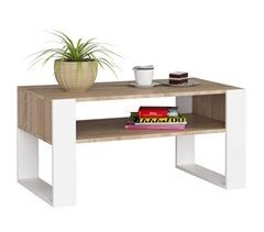 Mesa de café AKORD DOMI con estante 92x53