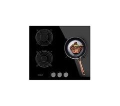 Cecotec Placa de gas Bolero Squad G 3200S Glass Black
