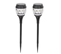 Aktive Set de 2 balizas solares LED 5-10 lúmenes