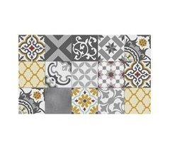 CROMA - Alfombra vinílica estampada Hidra 45x75