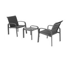 Conjunto Muebles Exterior Jardín Terraza 3 Piezas
