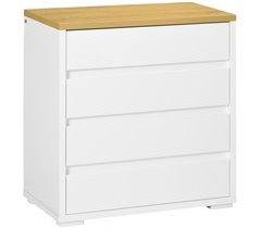 Cómoda con Cajones Melamina de Madera HOMCOM