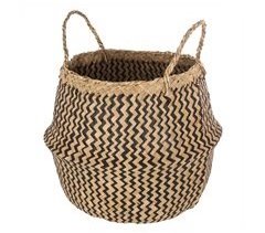 WELL HOME - Canasta decorativa rústica