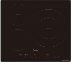 Midea MIH740T467K0 Placa de inducción , 3 zonas