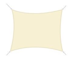 Toldo de Vela Rectangular Poliéster Outsunny 300x300