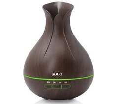 SOGO HUMIDIFICADOR DIFUSOR DE AROMA-COLOR WENGUE
