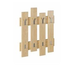 Perchero efecto madera