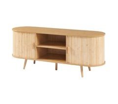 Aparador Nordkapp con 2 puertas MDF bambú