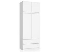 Armario S90 con extensión con 2 puertas y 2 cajones 90