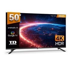 Televisor Smart TV 50 pulgadas - TD Systems PRIME50K20GLE