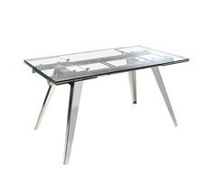 ANGEL CERDA Mesa comedor extensible cristal