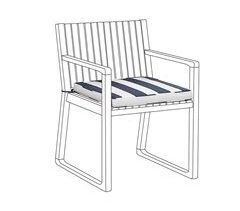 Beliani Cojín de asiento SASSARI
