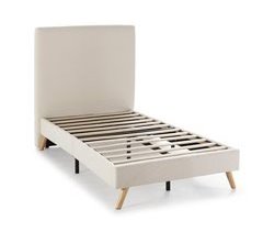 Estructura de cama tapizada Niebla 90x190