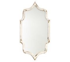 Espejo de pared de metal acabado envejecido