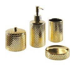 Beliani Conjunto de accesorios de baño CUMANA