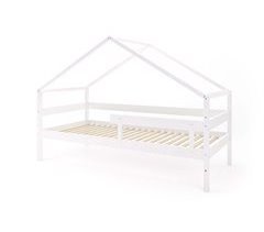 Cama cabina individual en madera YappyHytte 90x208
