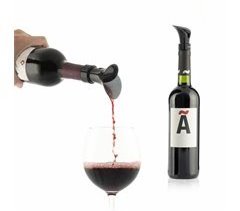 Tapón Dispensador Aireador de Vino 2 en 1