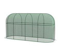 Jaula de Cultivo Acero, PE Outsunny