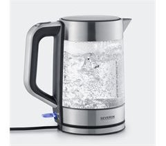 Hervidor de agua Severin WK 3420 1,7 L. Acero / Cristal 2.200 W