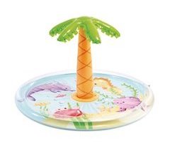 INTEX Piscina infantil hinchable Spray Palmera rociador de agua