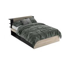 Cama matrimonio Life con cabecero y cajones