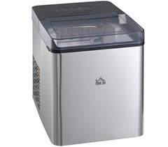 Máquina de Hielo ABS, Cobre, Acero HOMCOM, hogar - cocina