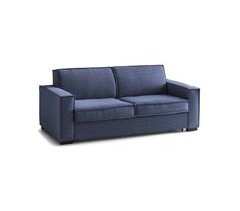 Sofá fixo de madeira de 3 lugares