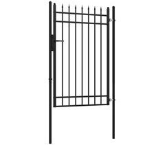 Puerta de Jardín Acero Galvanizado Outsunny