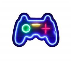 Aplique CONTROLLER NEON L led RGB 5w 22cm marca CONFORAMA