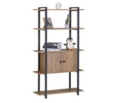 Estantería Librería Salón 4 Estantes 2 Puertas