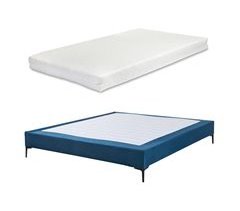 Cama doble Lilla con colchón Terciopelo 204x140