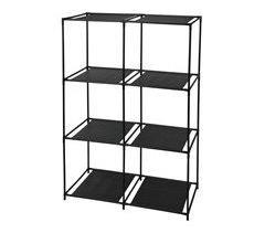 Well Home Estantería modular de 6 compartimentos