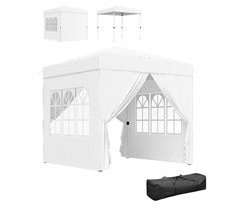 Carpa Plegable Metal, Tela Oxford Outsunny