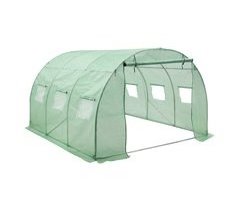 Invernadero túnel de jardín Dornbirn acero PE