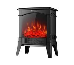 Chimenea eléctrica de suelo compacta 1500 W