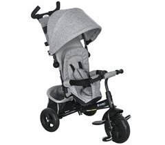 Triciclo para Bebés Metal, Poliéster HOMCOM